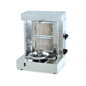 Máquina comercial de Gas Horizontal, 4 quemadores, <span class=keywords><strong>Shawarma</strong></span> con cubierta Dubái, Arabia Saudita, Doner, Kebab, Roti, sándwich, pollo fritado - Product Image 2