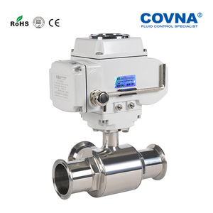Válvula de Bola Eléctrica de Acero Inoxidable en Forma de L Personalizada de 3 Vías, Tipo Regulador de Encendido/Apagado, 4-20 mA para Medios Gaseosos - Product Image 2