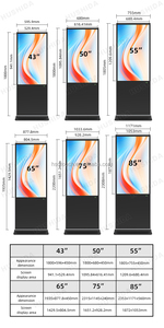 43 "50" 55 "65" 75 "<span class=keywords><strong>LCD</strong></span> dọc kỹ thuật số biển hiển thị quảng cáo màn hình kỹ thuật số biển và hiển thị - Product Image 6