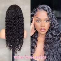 Perruque Lace Front à Ondulations Longues en Cheveux Humains Vierges Brésiliens 100% avec Dentelle HD Marron Clair