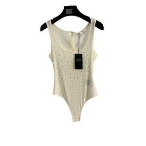 ชุดบอดี้สูทแบบสายเดี่ยวรัดรูป ประดับคริสตัล โชว์หลัง สไตล์ INS รุ่นใหม่ประจำฤดูร้อน 2026 ผ้าแห้งเร็ว สำหรับผู้หญิง - Product Image 5