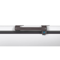 Congélateur Coffre Électrique BD-400 Homologué CE à Ouverture par le Dessus, Porte Unique, Profond, avec Serrure, Lumière LED, Température Unique, Grand Congélateur au Propane
