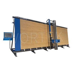 Scie à panneaux verticale PM6020A, prix d'usine, pour la découpe de plaques composites aluminium-bois, idéale pour la fabrication de fenêtres et de portes - Product Image 1