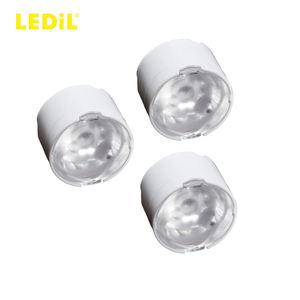 LEDils CP13071_IRENE-IR-12 <b>LED</b> Lenses Assemblies Security <b>Lighting</b>-IR Assembly Lens <b>With</b> Holder Clear Elliptical Oval Adhesive - Product Image 1