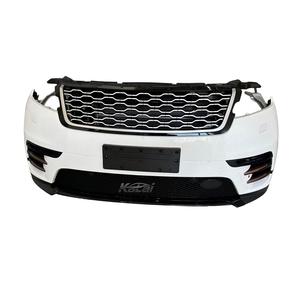 Ensemble complet de pare-chocs avant blanc brillant avec kit de calandre pour <span class=keywords><strong>Range</strong></span> <span class=keywords><strong>Rover</strong></span> <span class=keywords><strong>Velar</strong></span> L560 2018-Présent Toutes versions - Product Image 3