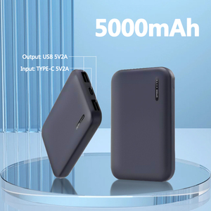 TDX K-0501 <span class=keywords><strong>prezzo</strong></span> di fabbrica 5000mAh polimero in PVC Mini caricatore portatile Design sottile ad alta capacità 10W potenza di uscita ricarica OEM - Product Image 3