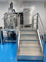 Cuve homogène de 500 à 1000 litres pour réacteur chimique de savon liquide, masque de boue, détergent liquide, gel désinfectant, machine mélangeuse