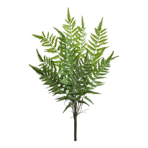 ต้นเฟิร์นประดิษฐ์ในกระถาง ต้นไม้สีเขียวสัมผัสนุ่มเหมือนจริง ทำจากพลาสติก เหมาะสำหรับงานแต่งงาน ตกแต่งผนังต้นไม้ และการจัดสวน - Product Image 5