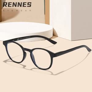 Haute qualité léger unisexe Anti-lumière bleue ovale lunettes d'ordinateur couleur bonbon PC cadre bureau étudiant utilisation en gros myopie - Product Image 2