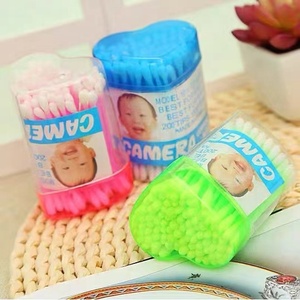 Prêt à expédier, dropshipping, nouveaux produits phares, coffret cadeau, bâtonnets en bambou et en plastique, coton-tiges avec boîte d'emballage personnalisée - Product Image 2