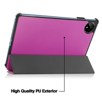 Étui de protection ultra-fin à trois volets pour Huawei Matepad Pro 11 2022/2024, anti-chute, mise en veille/réveil automatique, coque pour tablette