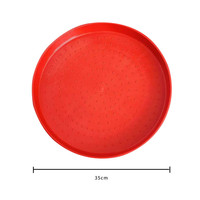 Mangeoires pour Poulets, Godets pour Élevage Avicole Commercial en Plastique, Plateau d'Alimentation pour Poussins, Poulets de Chair et Cailles