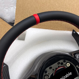 Volante Deportivo <span class=keywords><strong>de</strong></span> Cuero en Oferta para Mercedes-Benz W205 W207 W218 W220 W222 W238 C117 2010-2021, Mejora del Interior del Automóvil - Product Image 4