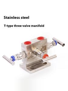 Hot Sale T-Typ Edelstahl Integrierte Drei-Ventil-Gruppe 1151-Typ Flansch Drei-Ventil-Gruppe Instrumenten teile & Zubehör - Product Image 3