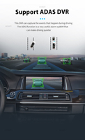 Lecteur multimédia de voiture avec écran GPS Android 14 IPS de 10,25 pouces, BMW Série 5 F10/F11, DSP 4G, CarPlay, autoradio