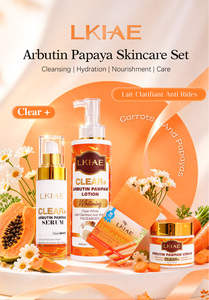OEM ODM Özel Etiketli Parlatıcı Yüz ve Vücut Bakım Seti Arbutin Niacinamide Koyu Leke ve Lekelenmeleri Giderici 4 Parçalı <span class=keywords><strong>Set</strong></span> (Eşit Cilt Tonu İçin) - Product Image 2