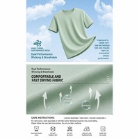 T-shirt de course à séchage rapide, coupe ajustée, logo personnalisé, design OEM, vêtements de sport pour la salle de sport, entraînement, service ODM, impression de t-shirts