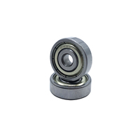 Pasokan Pabrik Mini Deep Groove Ball Bearing 633Z-638Z/ZZ Baja Krom HRC60-65 Presisi P6 Pelindung Logam untuk Motor Mainan Kecil