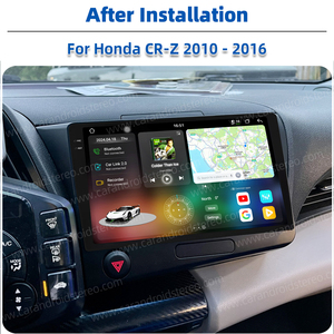 UIS 7870 Radio mobil 2K <span class=keywords><strong>Android</strong></span> 13, navigasi GPS 360 kamera CarPlay + Radio mobil Stereo otomatis untuk Honda cr-z Crz 2010 - 2016 - Product Image 2