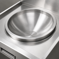 Équipement de cuisson commercial robuste, brûleur à induction pour wok, cuisinière électrique, vente en gros, prix direct usine, support technique