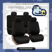 Housse de siège auto 9 pièces, toutes saisons, universelle, polyester haute qualité, protection complète, style professionnel, ensemble complet pour l'intérieur