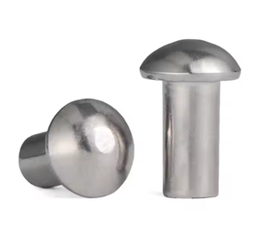 Chất Lượng Cao Nhà Máy Ban Đầu Sản Xuất Thép Không Gỉ Đầu Tròn Đinh Tán Rắn Đinh Tán - Product Image 4