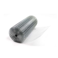 Grillage soudé post-galvanisé 1/2\" 3/4\" 1\" Maille personnalisée Clôture en métal pour la protection de la sécurité