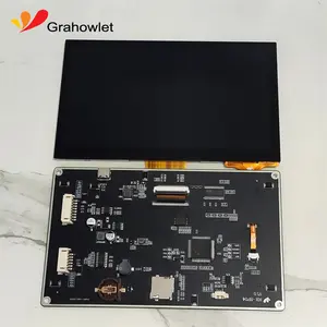 Tùy chỉnh kích thước cảm ứng điện dung màn hình 7 inch công nghiệp UART TFT bảng điều chỉnh cảm ứng hiển thị cổng nối tiếp màn hình