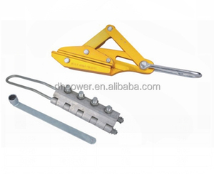 Donghuan güç OPGW çift <span class=keywords><strong>Cam</strong></span> topraklama kablosu iletken tutucu kelepçeleri modeli 8-20 3.8-5.6KG sıkma araçları - Product Image 1