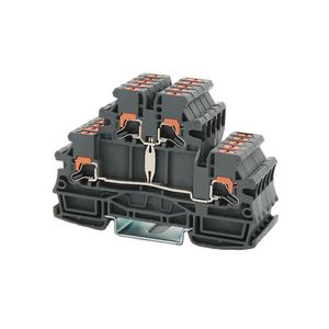 Konektor Kabel Grounding Quick Lock, Terminal Blok Penghubung Listrik Kecil Sistem Push-in - Product Image 1