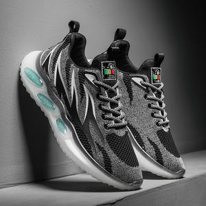 Zapatillas Deportivas <span class=keywords><strong>Casuales</strong></span> de Cuero Transpirable Blancas Airforce con Logotipo Personalizado de Marca al por Mayor de Fábrica, <span class=keywords><strong>Zapatos</strong></span> para Hombre - Product Image 4