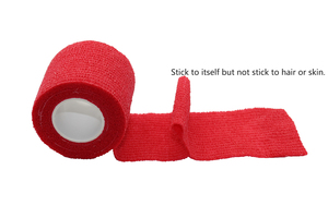 Venda al por mayor: Vendaje cohesivo elástico de 5 cm de colores, autoadhesivo, para tatuajes, vendaje veterinario y deportivo. - Product Image 3