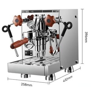 Cafetera Espresso profesional Máquina de café semiautomática Extracción Espresso Cápsula de mango pequeño para oficina en casa - Product Image 1