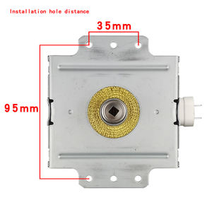 Accesorio original de magnetrón de <span class=keywords><strong>microondas</strong></span> 2M253J Placa base de pie corto de frecuencia fija refrigerada por aire 860W - Product Image 5