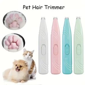 Electric <b>Pet</b> Paw Hair Trimmer Precision Grooming <b>Clipper</b> <b>for</b> Cats and Dogs Battery Powered - Product Image 1