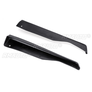 Carbon Fiber Car Side Rear Bumper Lip Diffuser <b>Splitter</b> Wrap Diffuser Spoiler Canard Side Aprons for Subaru Impreza WRX Sti 4Dr - Product Image 4