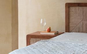 Lit pliant en bois massif sculpté à la main, réglable, avec cadre robuste, design moderne, durable pour une utilisation en chambre à coucher - Product Image 5