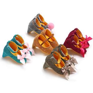 أحذية أطفال جديدة للبنات من 0-1 سنة لعام 2026، أحذية أميرات أنيقة بكعب عالٍ - Product Image 1