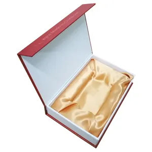 กล่องบรรจุภัณฑ์ไวน์แบบแข็งสั่งทำพิเศษสุดหรู กล่องของขวัญแม่เหล็กใส่ชาพร้อมช่องใส่ของ - Product Image 5