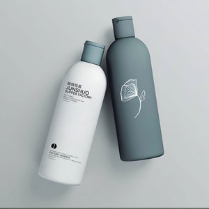 250ml Pet Matte tùy biến đầy màu sắc Cosmo chai cho dầu gội đầu - Product Image 1