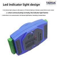 Módulo de Adquisición de Temperatura RTD de 2/4/8 Canales, PT100 PT1000 Cu50, Aislado, RS485 Modbus RTU, Registrador de Datos de Temperatura Industrial