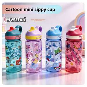 Mini <span class=keywords><strong>Vaso</strong></span> Antiderrames para Niños con Diseño de Dibujos Animados, Boquilla Plegable, Opciones de Color, Logotipo y Empaque Personalizados - Product Image 2