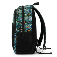 Mochila Escolar Infantil de Dibujos Animados OEM de Fábrica, Poliéster, Gran Capacidad, Cierre de Cremallera, Logotipo Personalizado para Niñas y Niños, Uso Escolar Primario