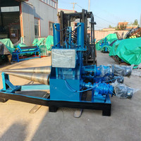 Machine à rouler les tôles en cône hydraulique