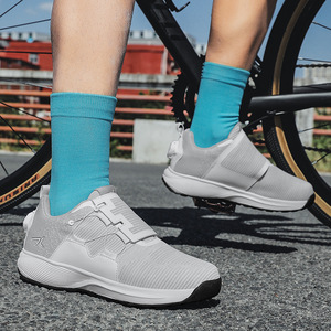 Cycling Shoes For Men And Women Mountain Road Bike EVA Rubber Sole Mesh Lining Outdoor Cycling Footwear Size Plus - Product Image 2
