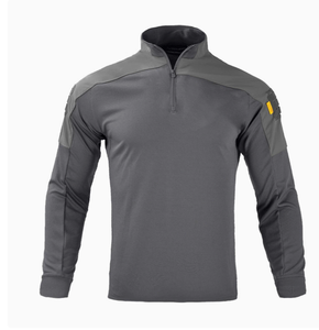 Chemise de travail pour homme DFH01 HY HANWILD, en maille élastique, séchage rapide, manches longues, style cargo, confortable, pour activités de plein air. - Product Image 1