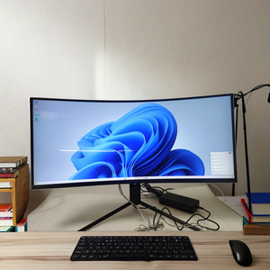 34 pollici 3440*1440 schermo curvo AIO Computer Core I7 processore <span class=keywords><strong>16GB</strong></span> RAM 512GB SSD Base di sollevamento Desktop tutto in un unico PC - Product Image 4