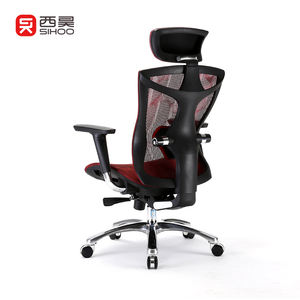 Sihoo V1 ergonomik yüksek kaliteli mobilya tam ejderha desen file arkalıklı ofis koltuğu 4D kol dayama Footrest ile - Product Image 3