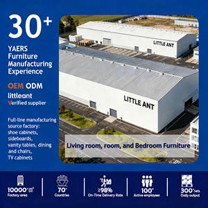 Coiffeuse de chambre moderne et élégante de style américain <span class=keywords><strong>avec</strong></span> miroir éclairé et tiroirs de rangement intégrés, écoresponsable - Product Image 5