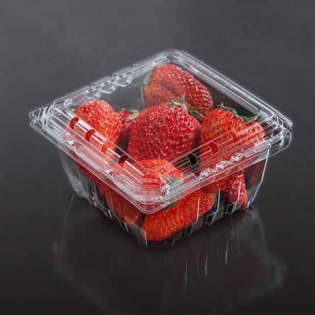 Hot Selling    Strawberry  Clamshell Box